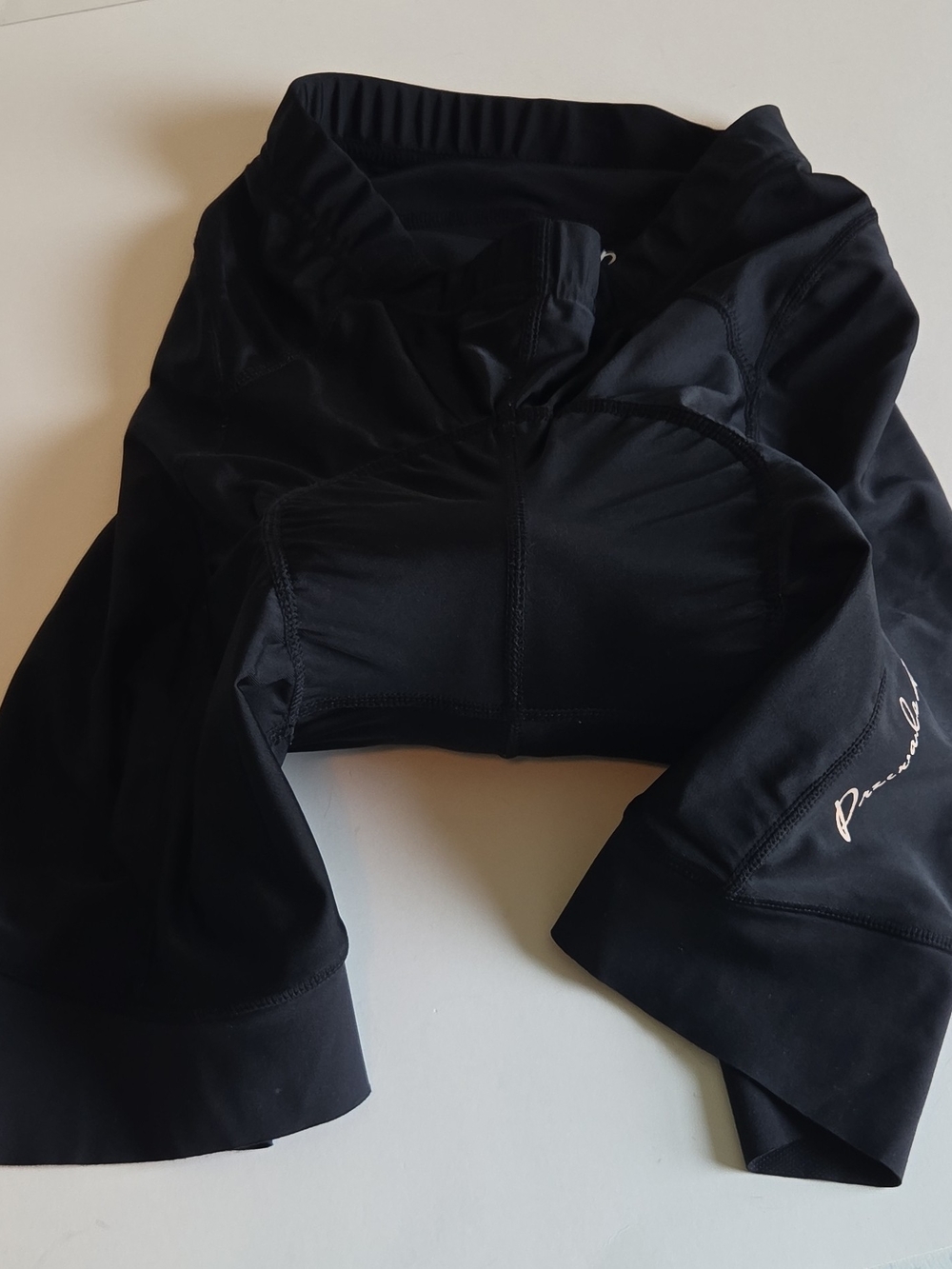 Men's Black Padded Compression Cycling Shorts Size S